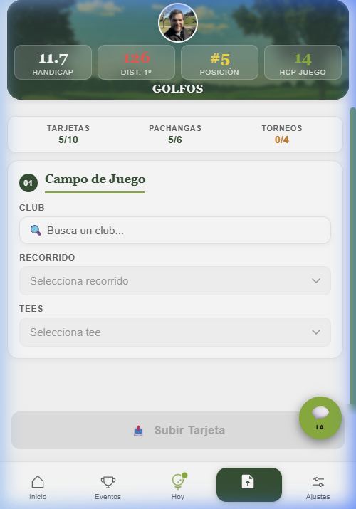 Formulario de subida manual